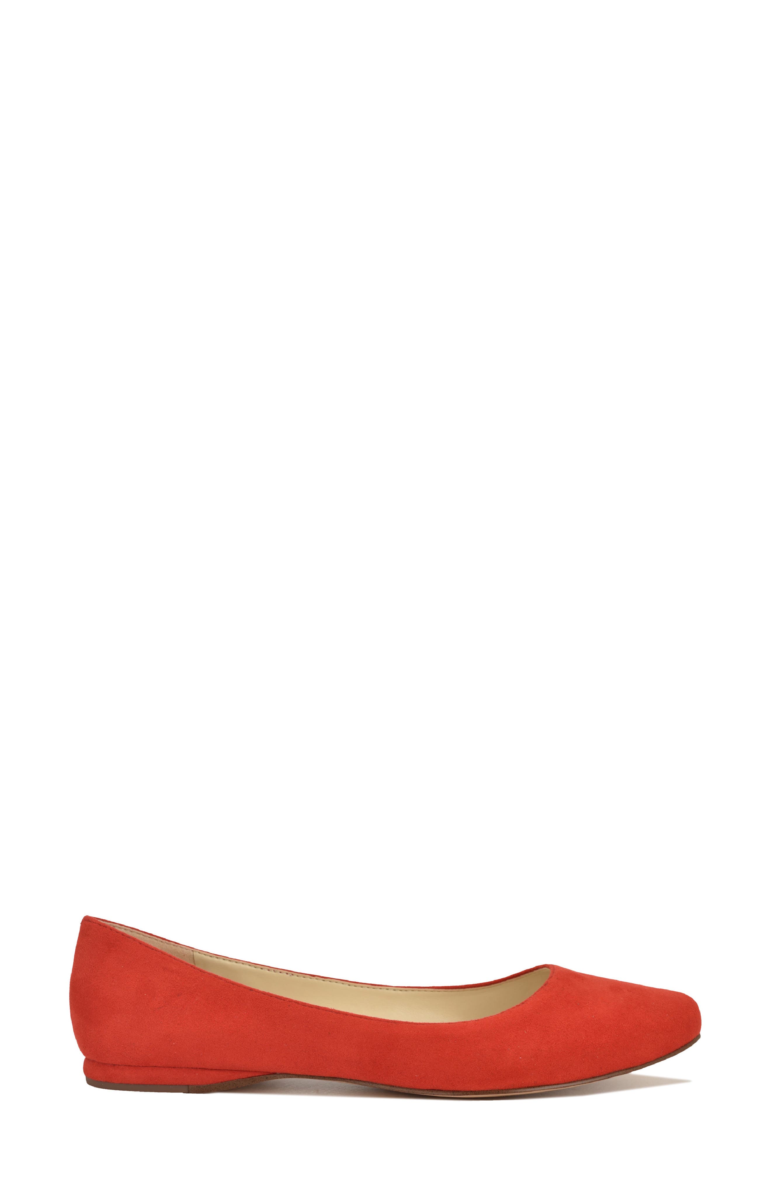 Nine West 'Speakup' Flat, Alternate, color, Medium Red