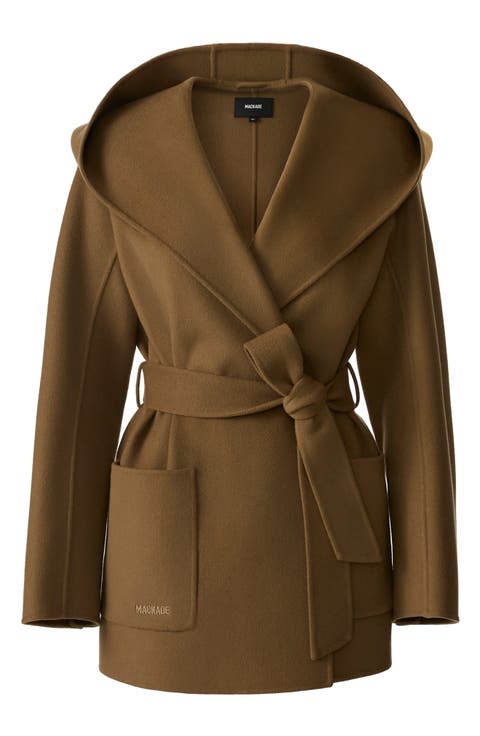 Paya Belted Wool Coat