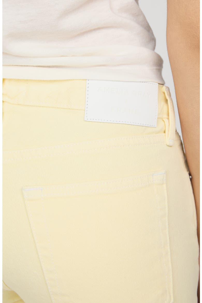 x Amelia Gray The Gray Relaxed Bootcut Jeans, Alternate, color, LIMONCELLO