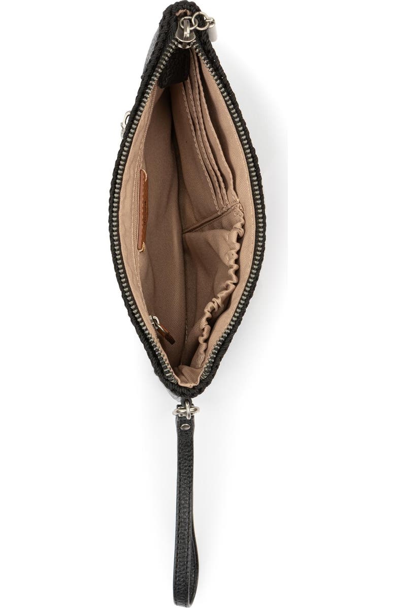 The Sak Vita Wristlet, Alternate, color, Black Leather