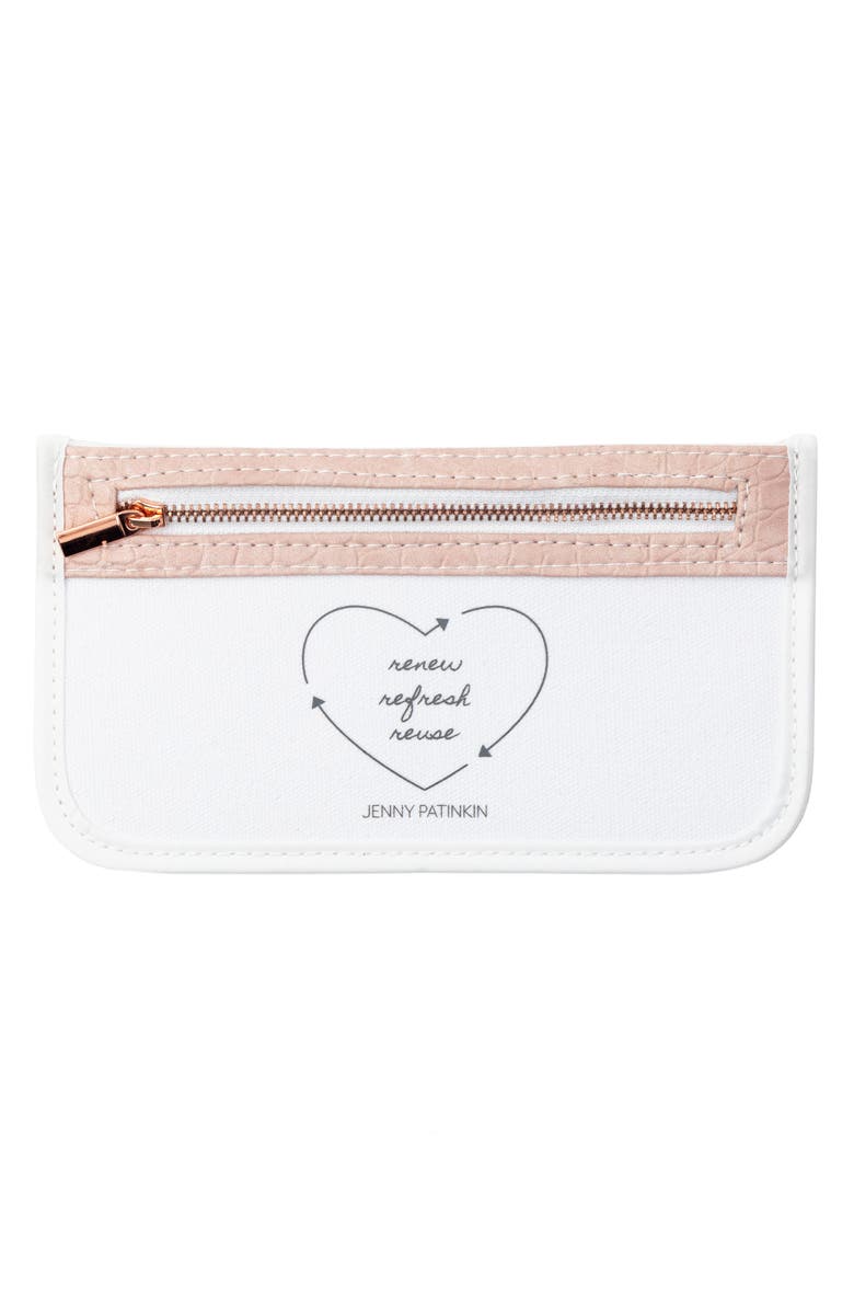 Jenny Patinkin Pure Luxury Organic Reusable Sheet Mask & Spa Headband, Alternate, color, White