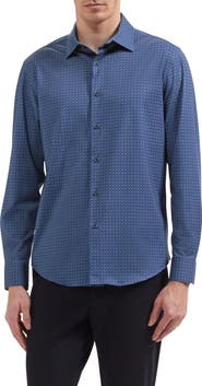 Bugatchi James OoohCotton Long Sleeve Button Up Shirt