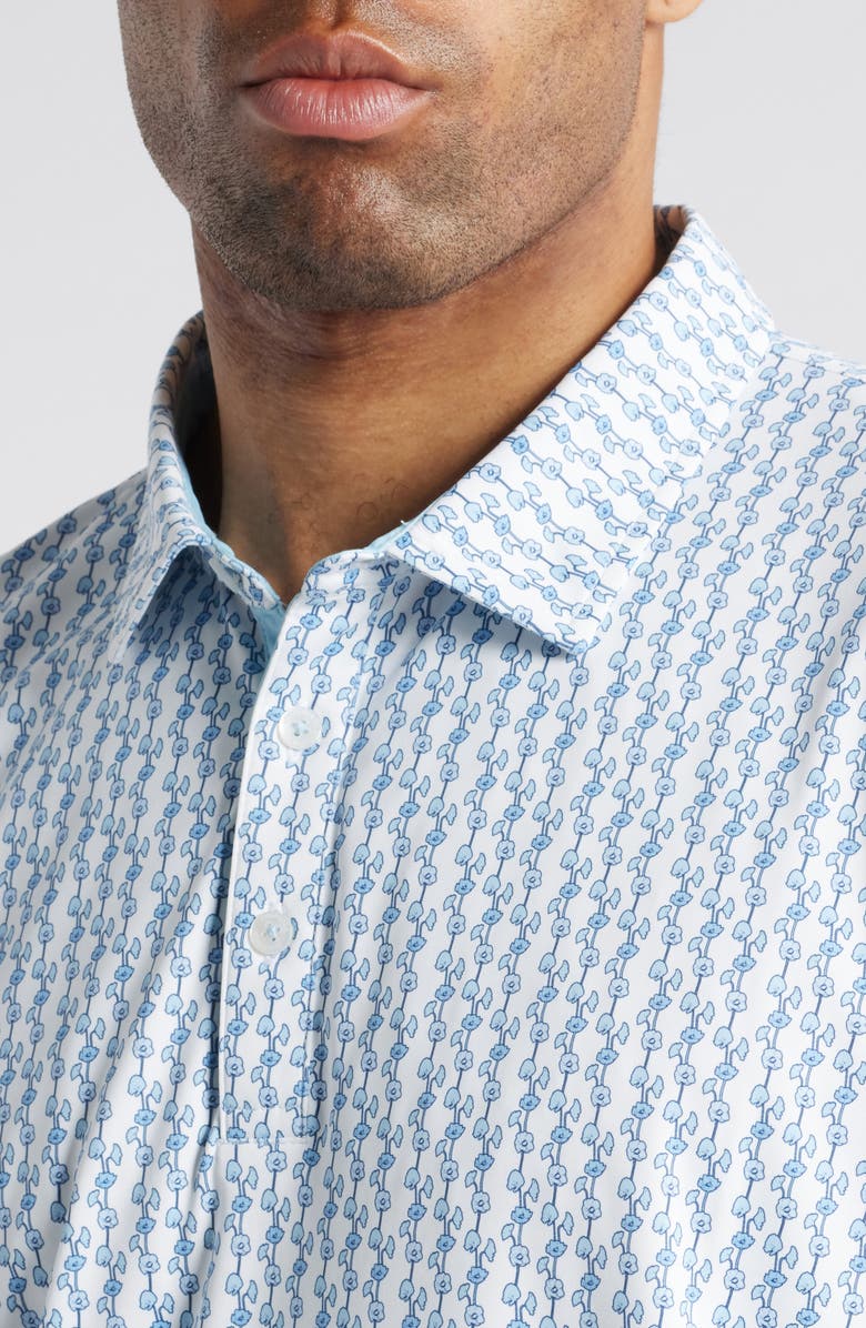 Swannies Erick Floral Golf Polo, Alternate, color, 