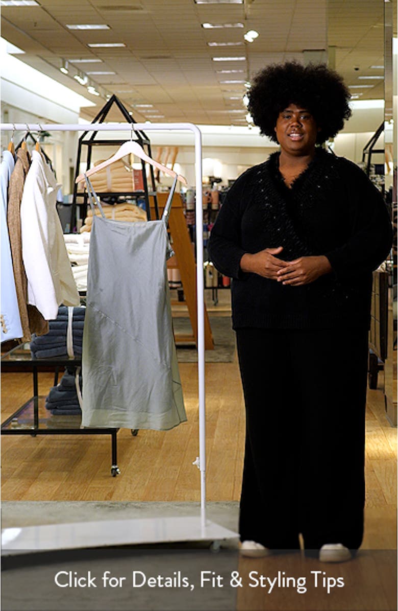 Bias Cut Airy Voile Minidress, sales video thumbnail