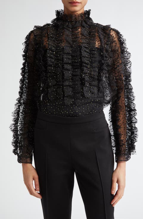 Women's Tulle Tops | Nordstrom Women's Tulle Tops | Nordstrom