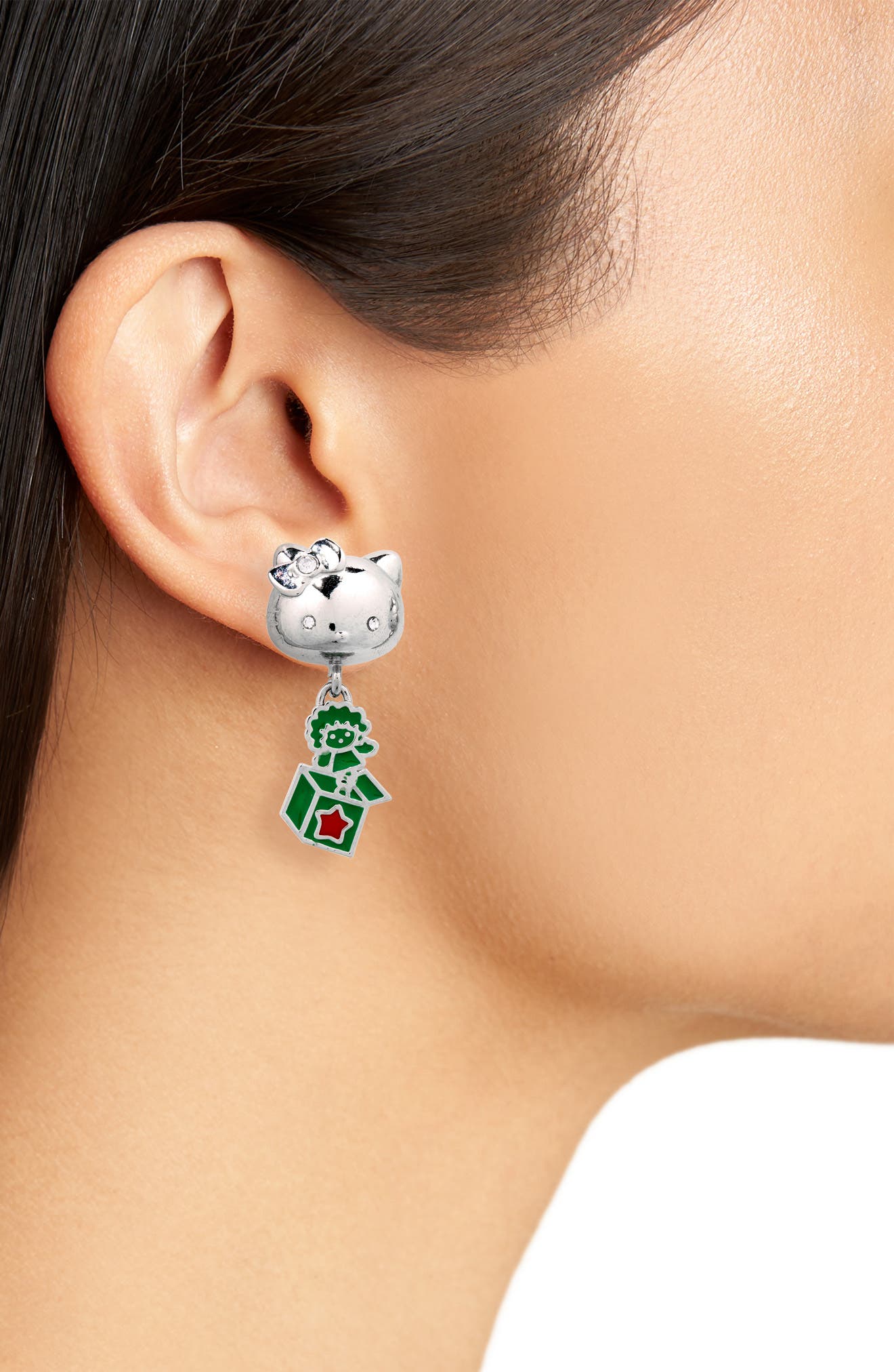 Chopova Lowena x Sanrio Hello Kitty® Drop Earrings (Nordstrom Exclusive ...