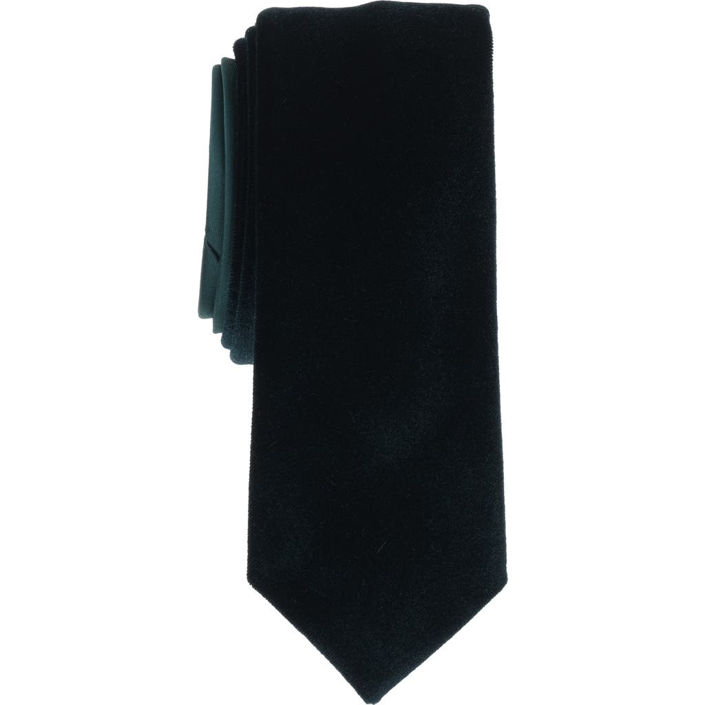 Original Penguin Corrigan Velvet Tie In Green