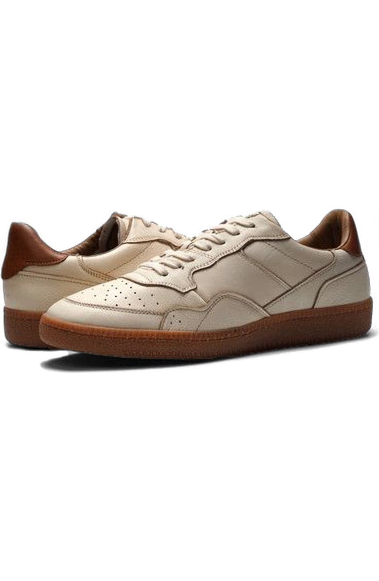 A. Veer Hugo Sneaker, Alternate, color, Cream Leather