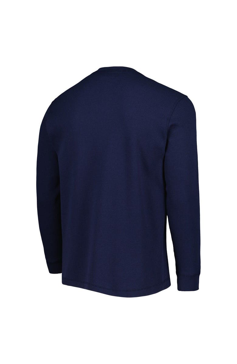 DUNBROOKE Men's Dunbrooke Milwaukee Brewers Navy Maverick Long Sleeve T-Shirt, Alternate, color, Navy