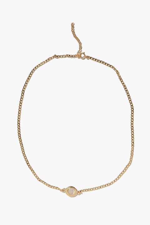 Aura Mother Pearl Necklace