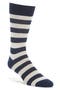 selected Navy Ivory Stripe