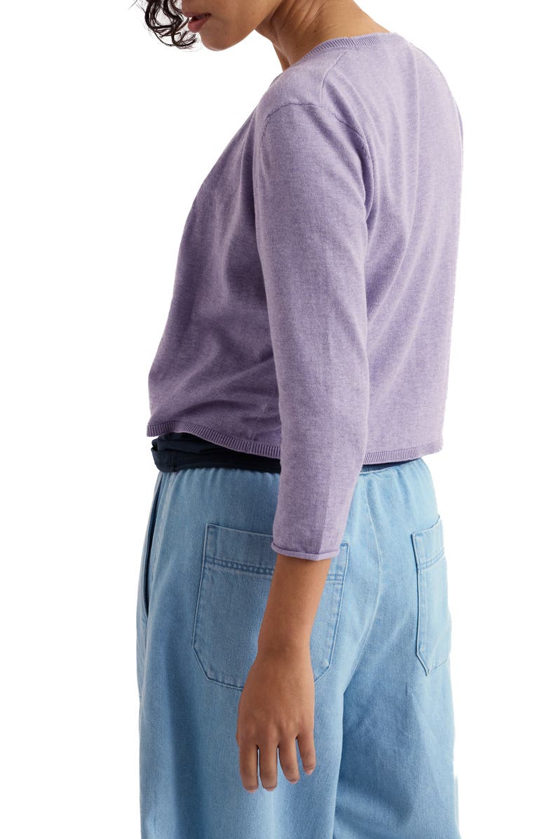 Seasalt Cornwall Vanessa Open Front Organic Cotton Crop Cardigan, Alternate, color,