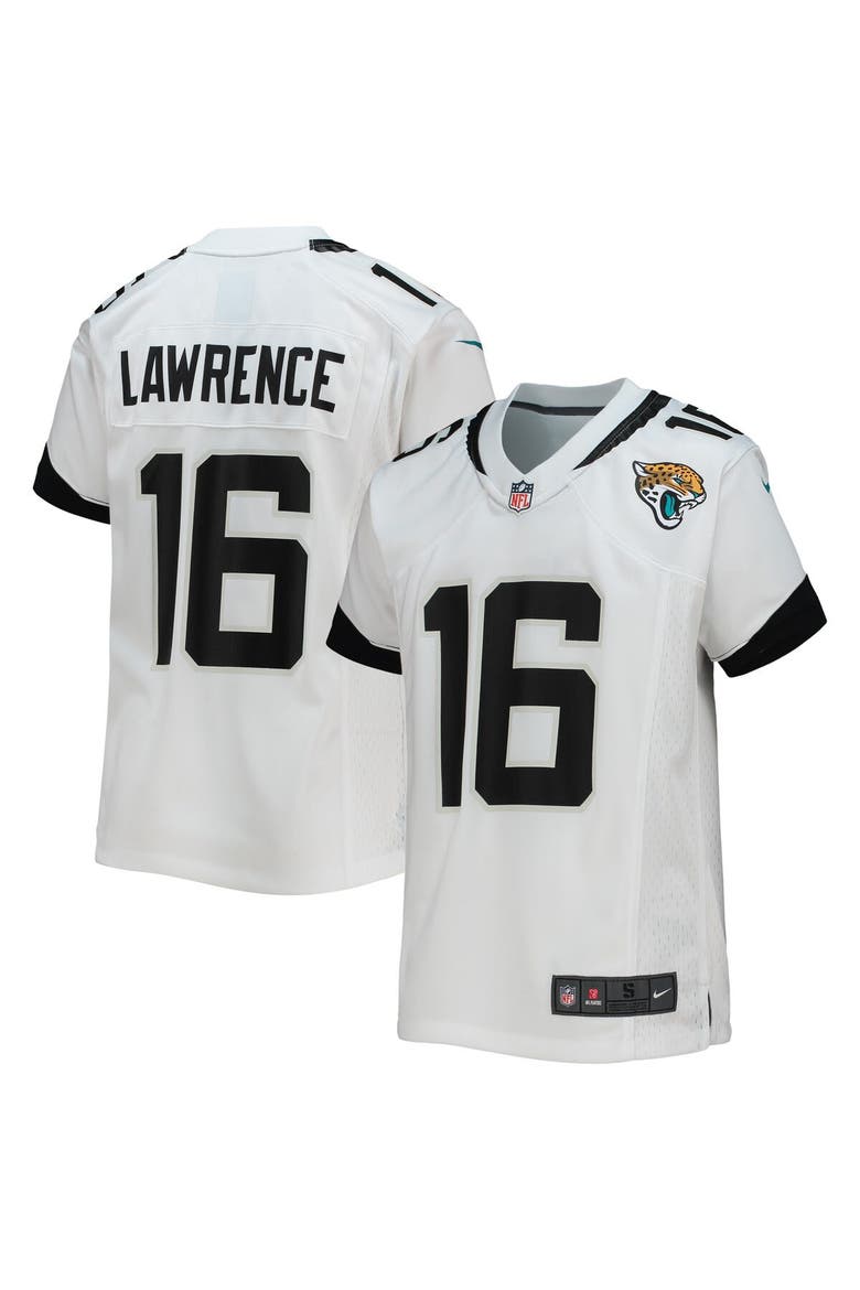 Youth Nike Trevor Lawrence White Jacksonville Jaguars Game Jersey, Main, color, White