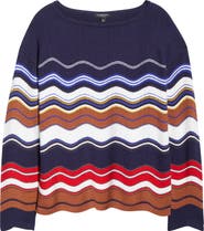 Liverpool Scalloped Hem Sweater