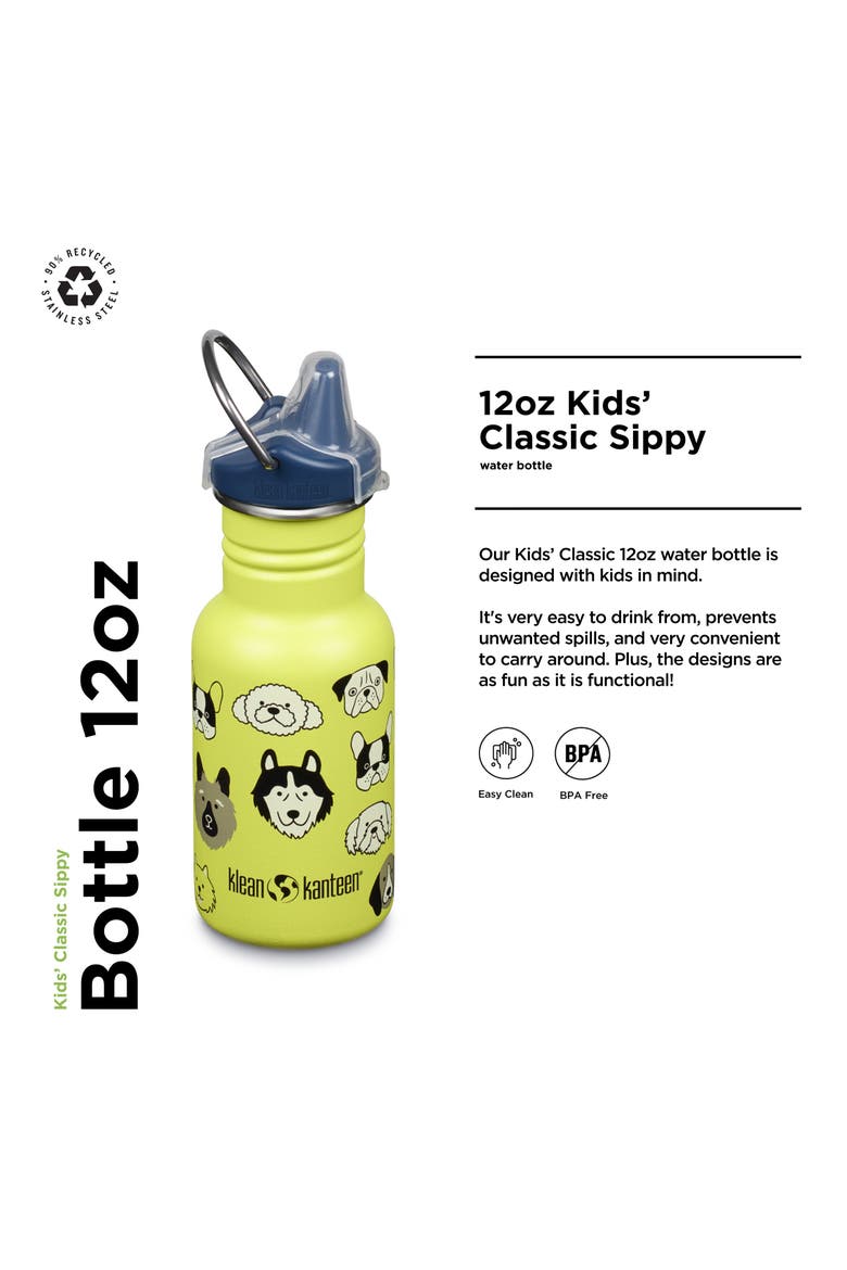 12oz Classic Kid's Sippy Bottle, Alternate, color, Dogs