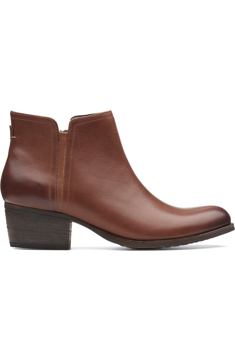 Clarks<sup>®</sup> Maypearl Ramie Bootie, Alternate, color,