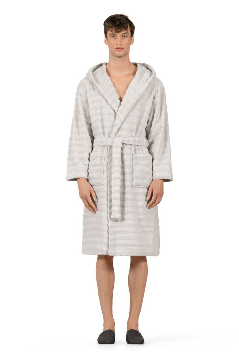 Galio Unisex Bathrobe, Main, color, Grey