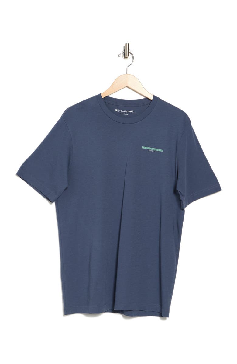 TravisMathew Birds of Paradise Crew Neck T-Shirt, Main, color,