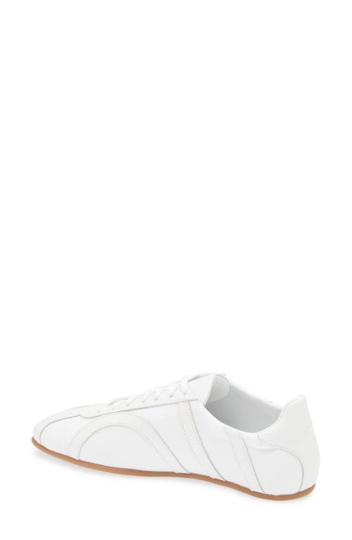 Totême Toteme Canvas Low Top Sneaker In White