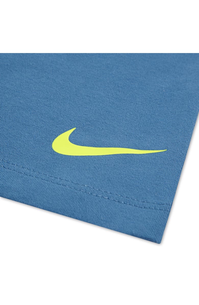 Nike Crewneck T-Shirt & Leggings Set, Alternate, color, Nike Aegean Storm