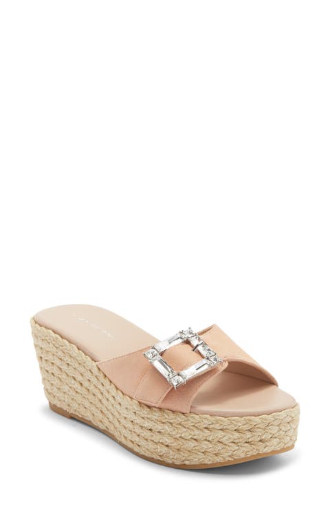 June Wedge Slide Sandal (Women)