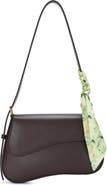 Antik Kraft Asymmetrical Flap Faux Leather Shoulder Bag