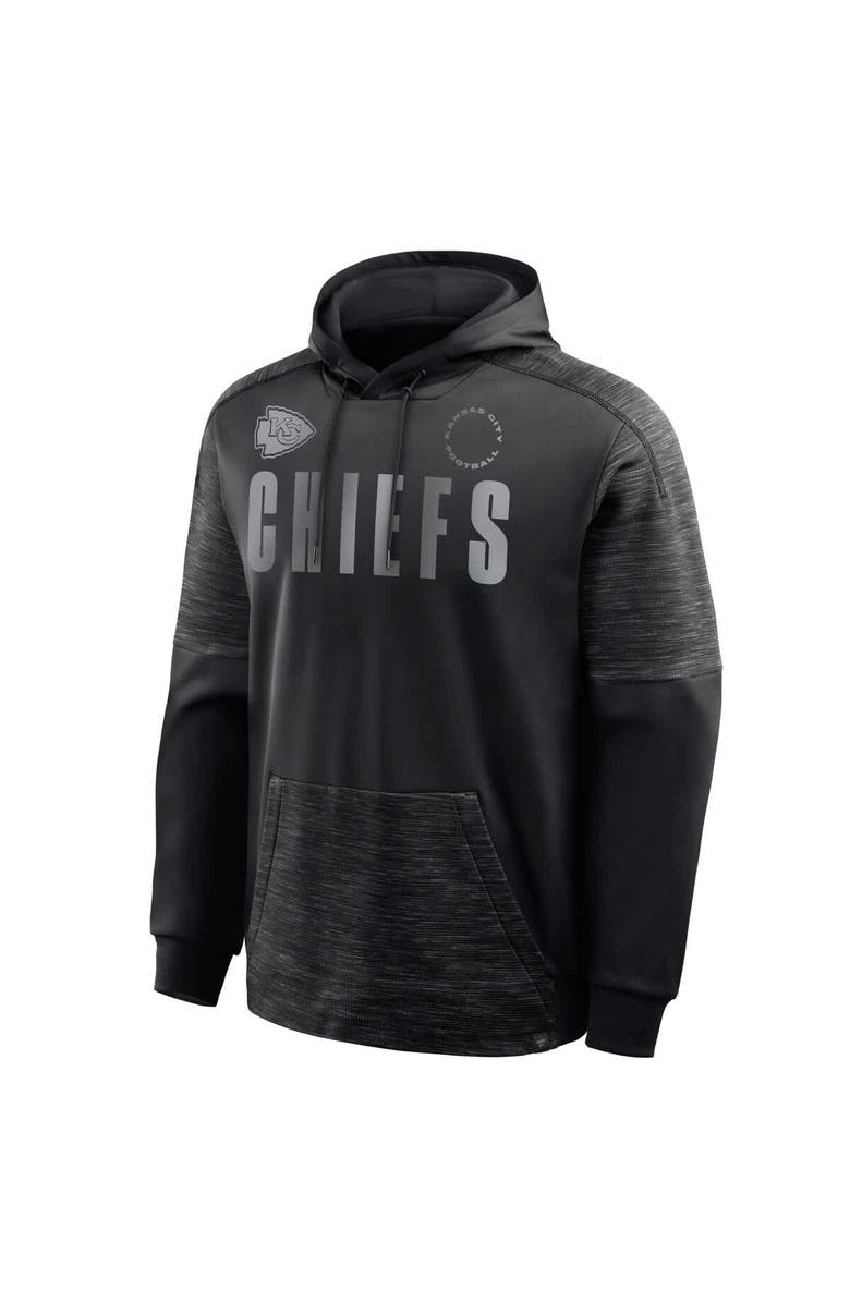 FANATICS Men's Fanatics Black Kansas City Chiefs Chip Shot Pullover Hoodie, Alternate, color, Black