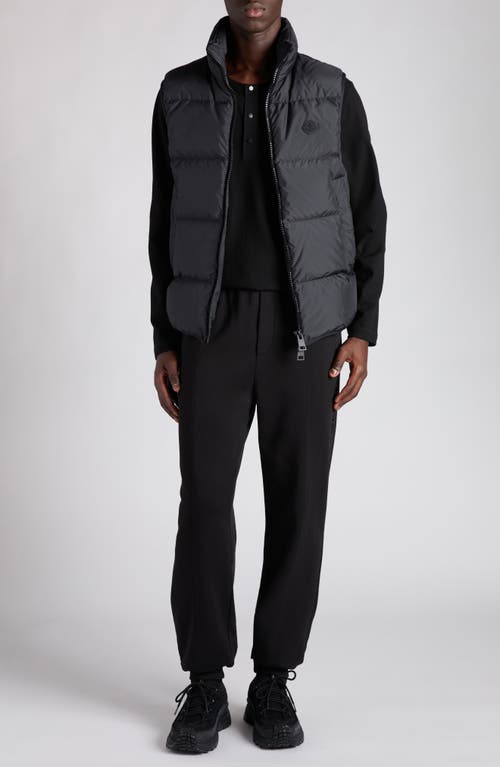 Moncler Arras Down Puffer Vest In Black