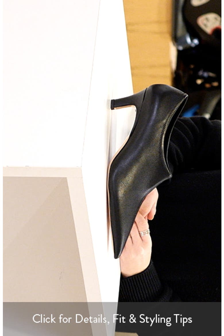 Stoj Pointed Toe Kitten Heel Ankle Bootie video