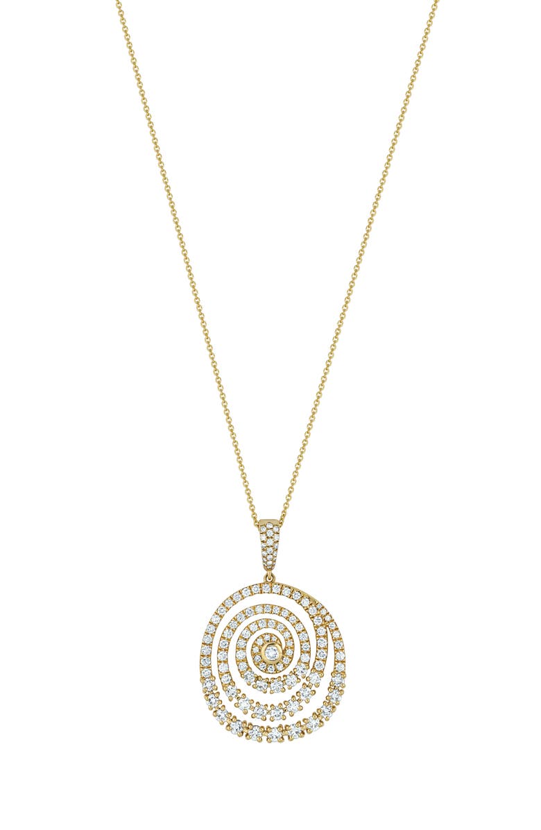 Bony Levy 18K Gold & Diamond Spiral Pendant Necklace, Main, color, 
