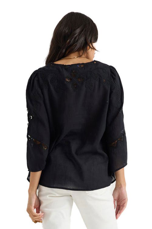 Calypso St Barth Calypso St. Barth Bella Top In Black