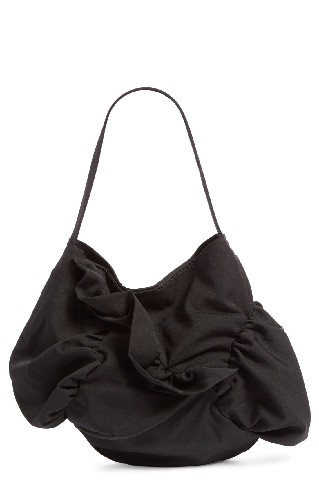 Y's by Yohji Yamamoto Wool Handbag, Main, color, 