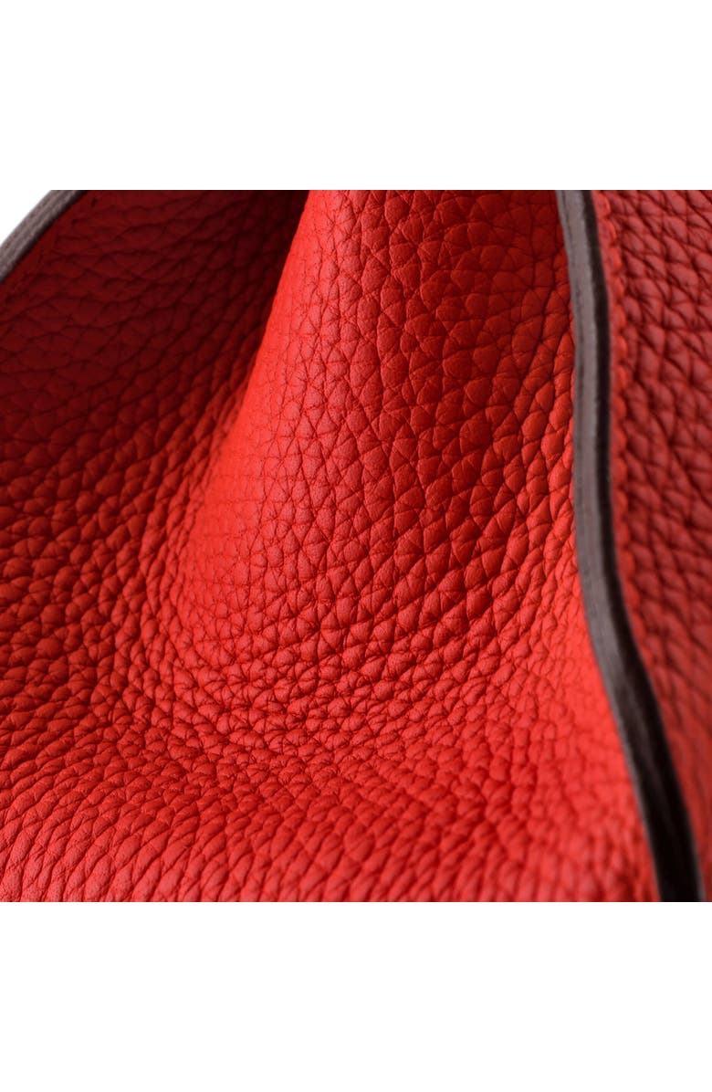 Pre-Owned Hermes Jypsiere Bag Clemence 31, Alternate, color, Rouge Tomate