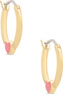 Lily Nily Kids' Heart Hoop Earrings