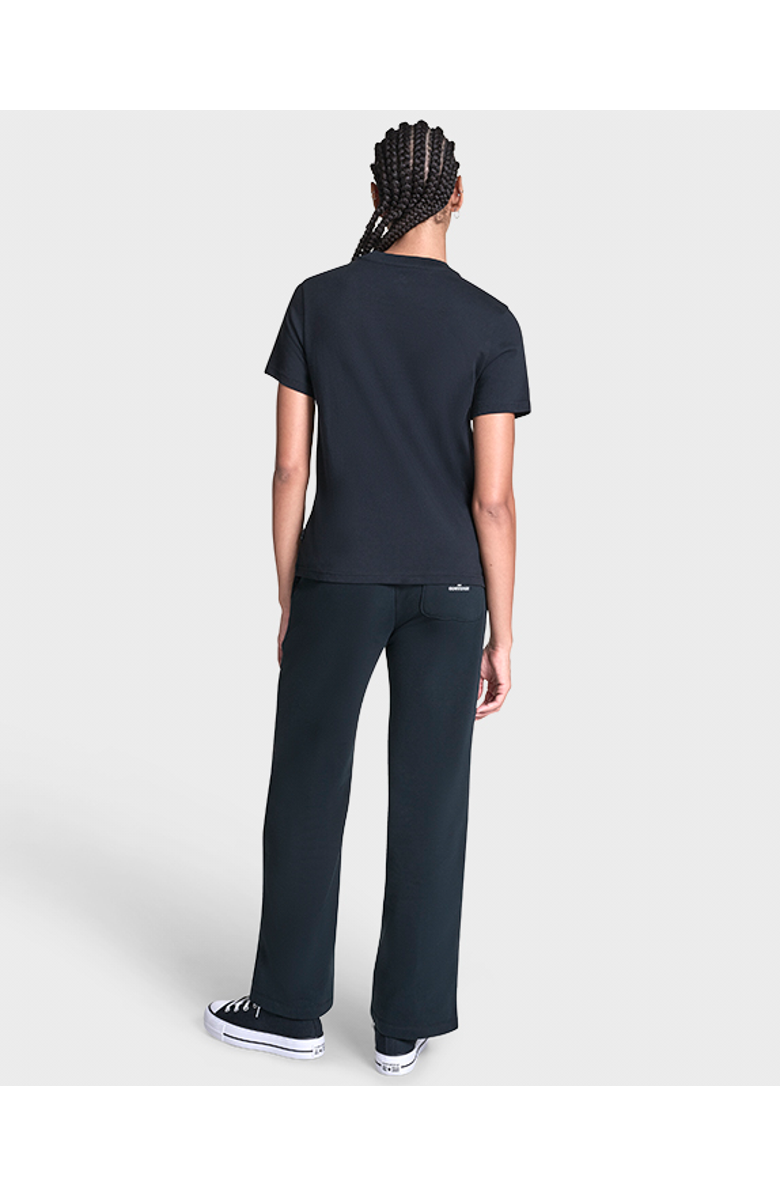 Converse Trio Embroidered T-Shirt, Alternate, color, Converse Black