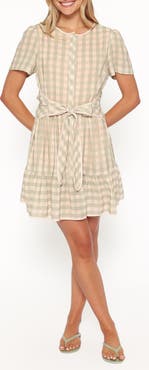 Petal & Pup Lorry Tie Front Minidress