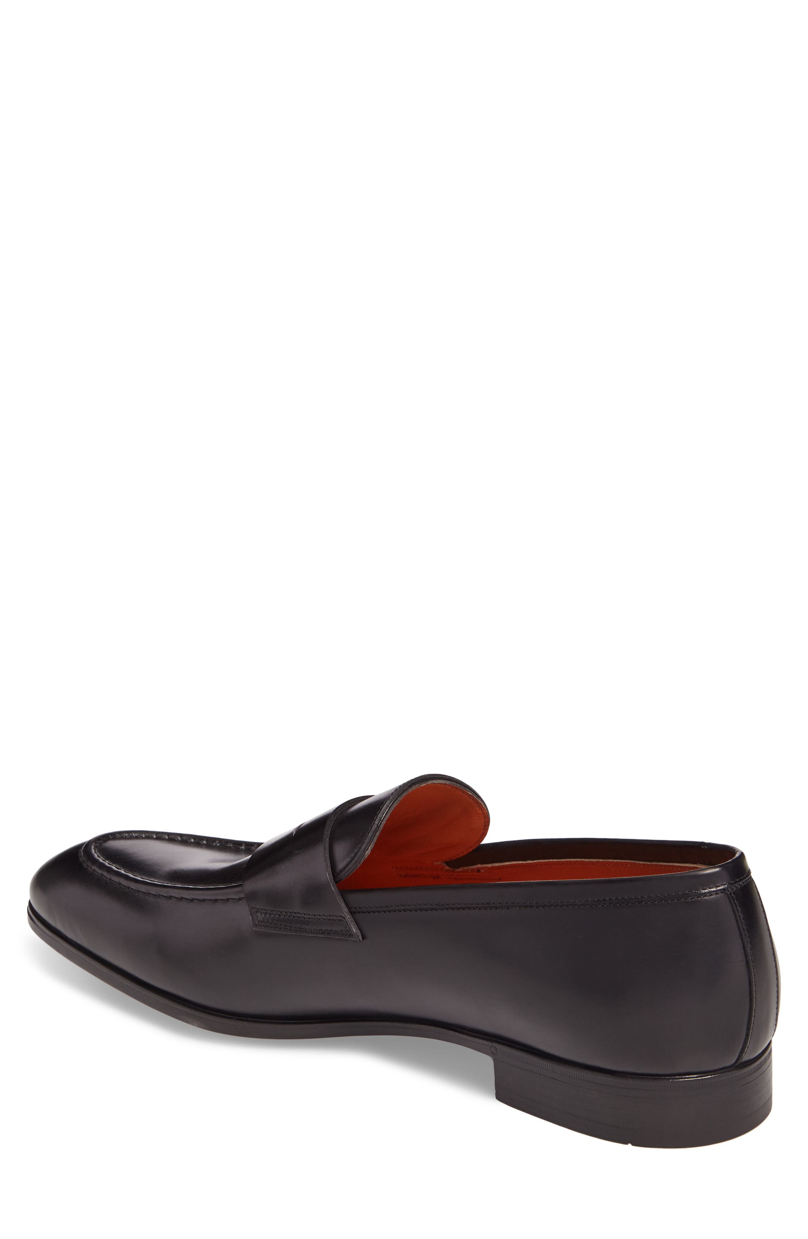 Santoni Gavin Penny Loafer, Alternate, color, 