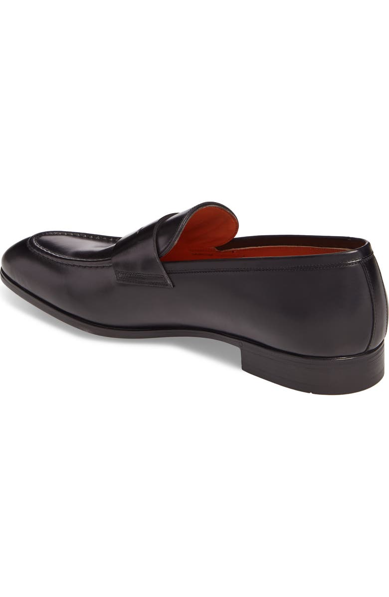 Santoni Gavin Penny Loafer, Alternate, color,