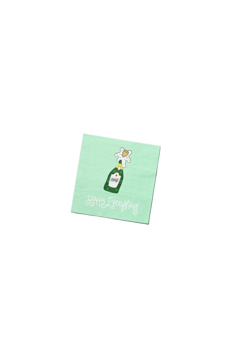 Champagne Cocktail Napkins Set of 20, Main, color, Blue