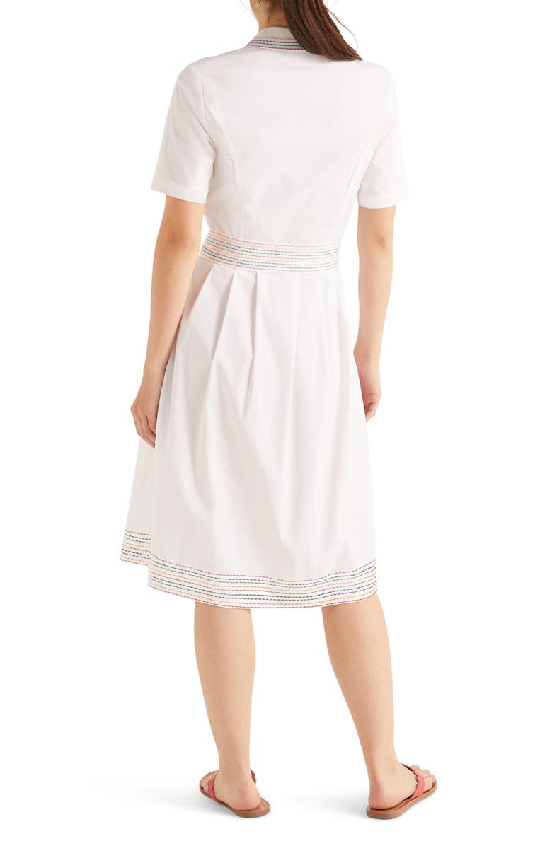 Boden Anastasia Fit & Flare Shirtdress, Alternate, color, 