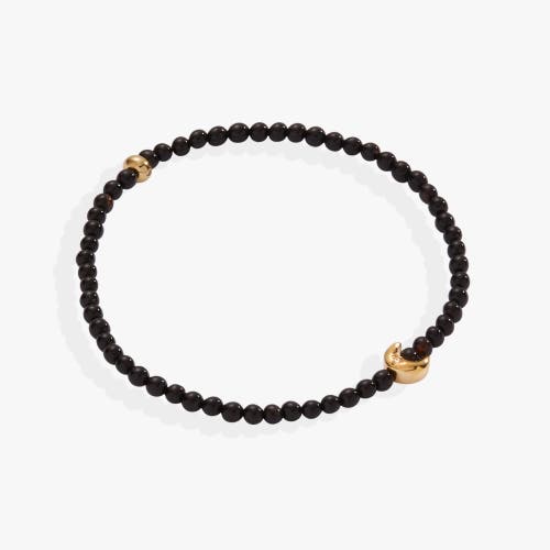 ALEX AND ANI ALEX AND ANI MOON ONYX MINI STRETCH BRACELET 