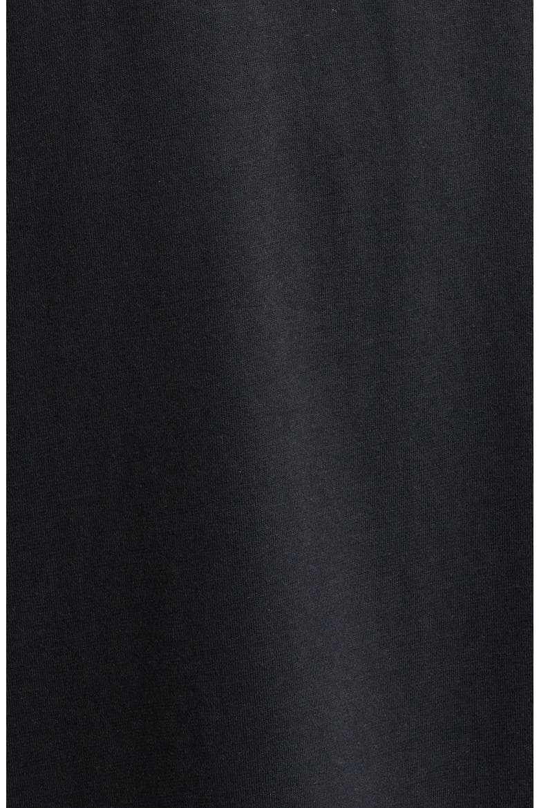 Essential Pima Cotton & Modal T-Shirt, Alternate, color, BLACK