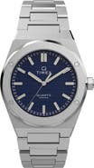Timex® Q Timex Marbella Stainless Steel Bracelet Watch