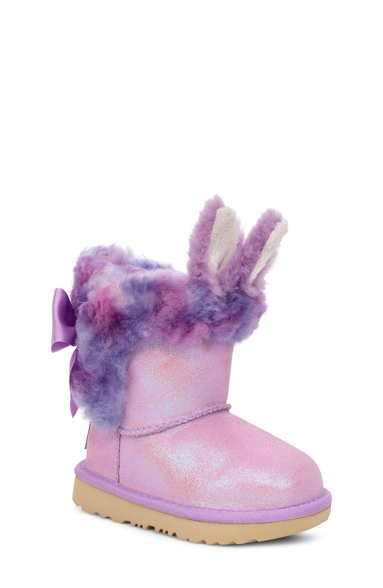 UGG<sup>®</sup> Paz Classic II Genuine Shearling Bootie, Main, color, 