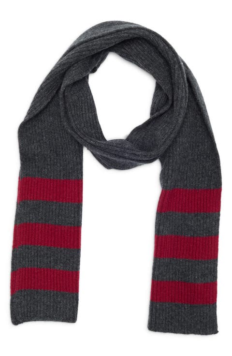 Rugby Wool & Cashmere Blend Scarf