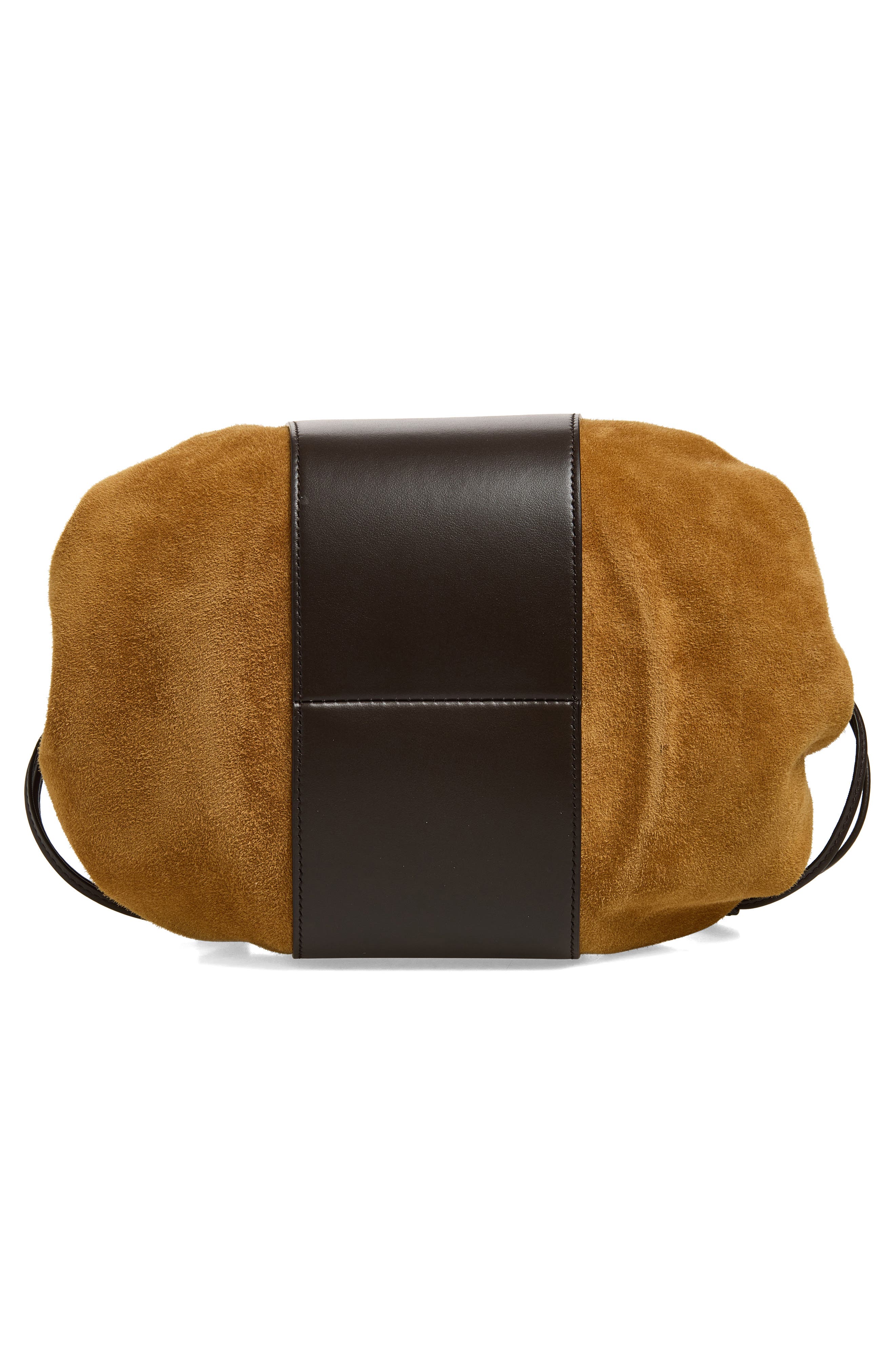 FERRAGAMO Gancio Leather Top Handle Bag, Alternate, color, Naturale 6 Testa Di Moro