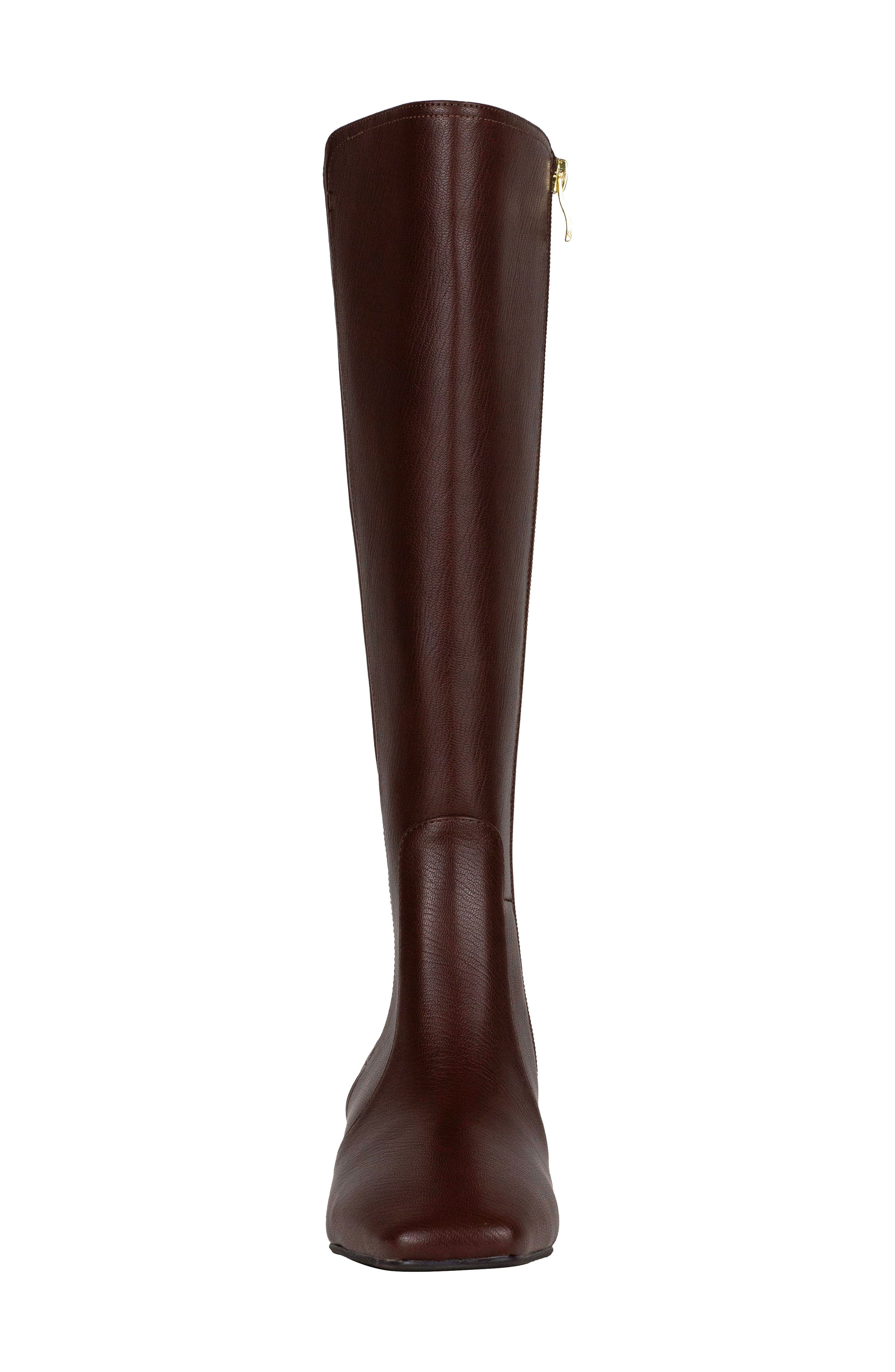 NINETY UNION Eva Knee High Boot, Alternate, color, Brown