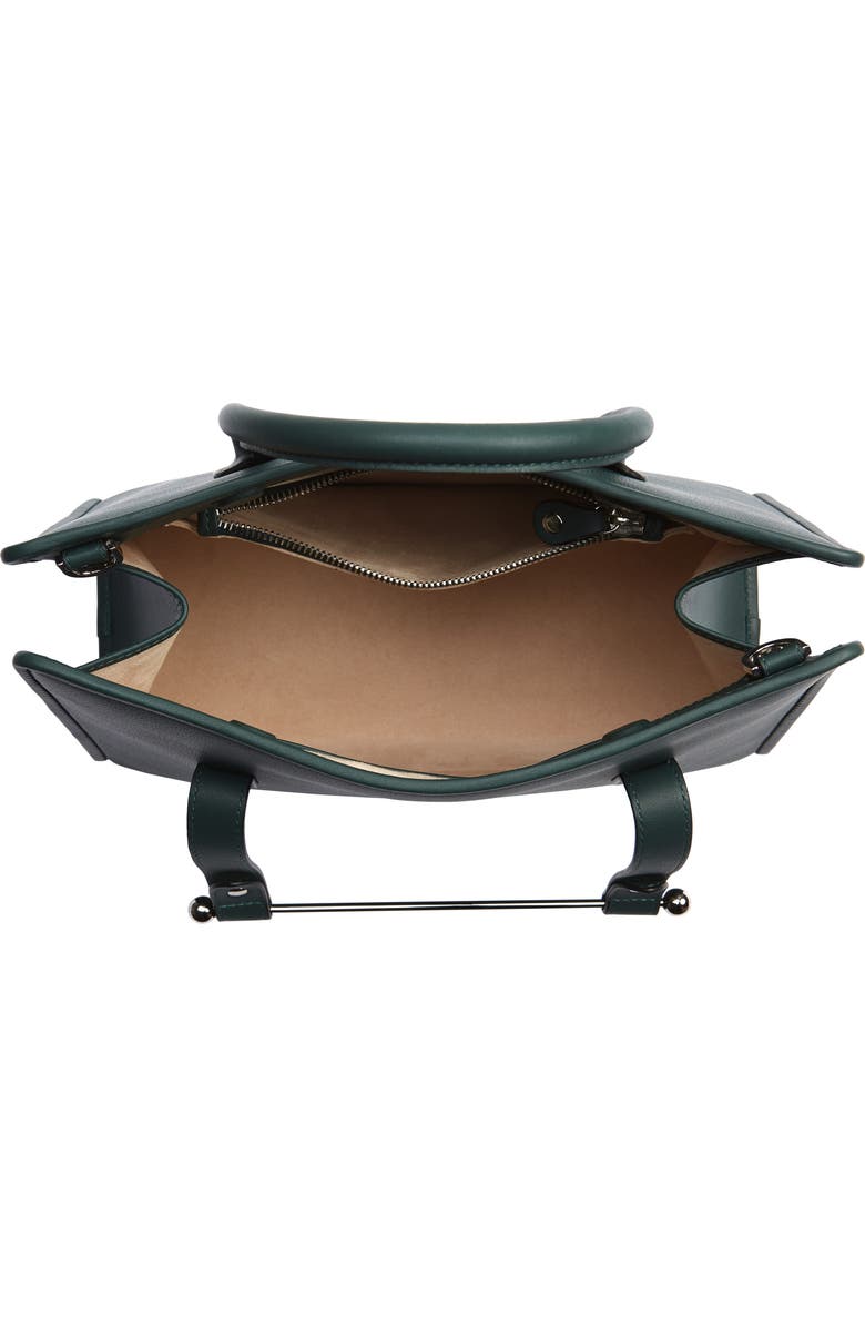 Strathberry Midi Calfskin Leather Convertible Tote, Alternate, color,