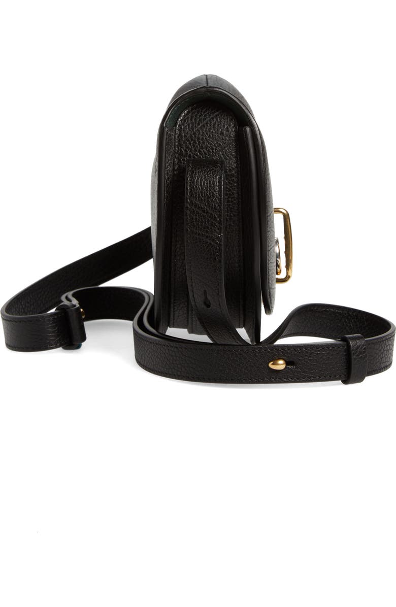 Burberry Mini Rocking Horse Leather Shoulder Bag, Alternate, color,