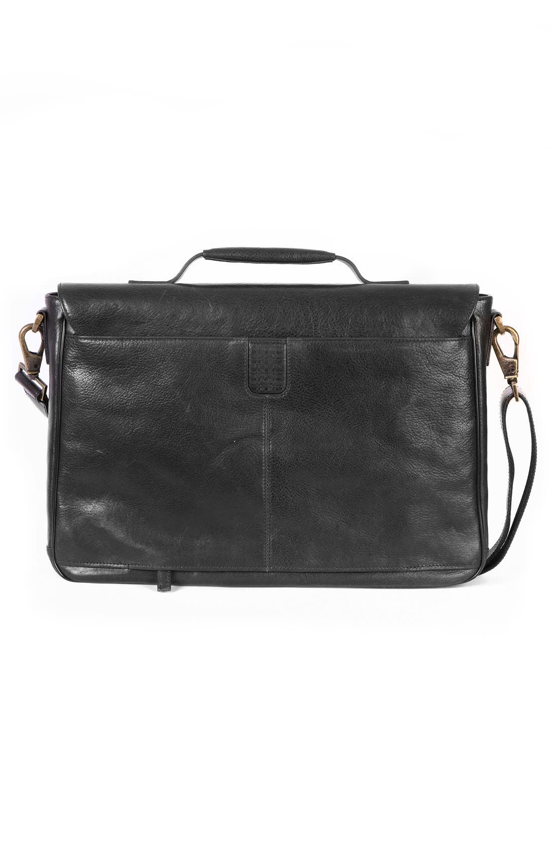 BOCONI 'Becker' Leather Messenger Bag, Alternate, color, 